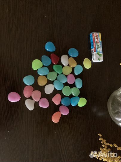 Камушки светящиеся для аквариума