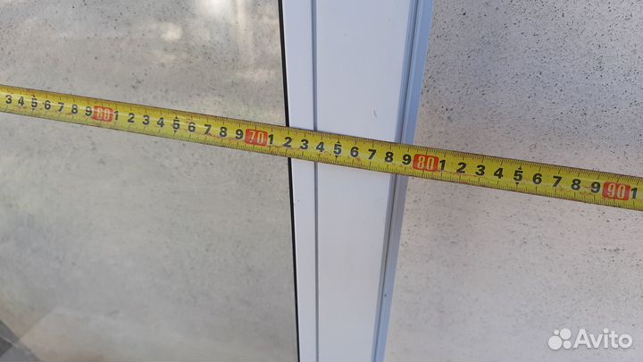 Окно пластиковое глухое, б/у, 15078