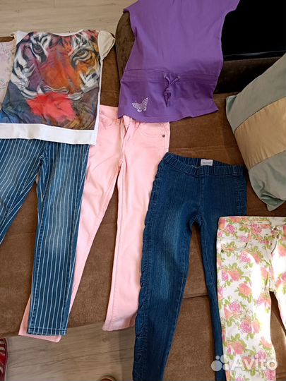 Брюки, джинсы на девочку