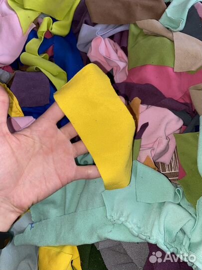 Лоскут обрезки ткани (2 пакета)