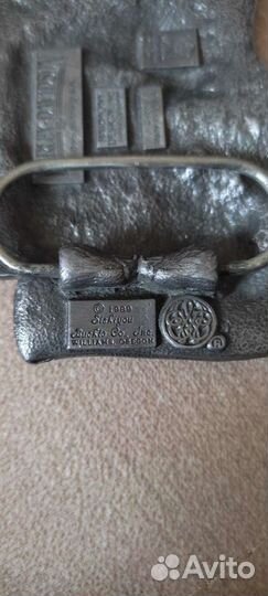 Винтажная пряжка для ремня Harley- Davidson