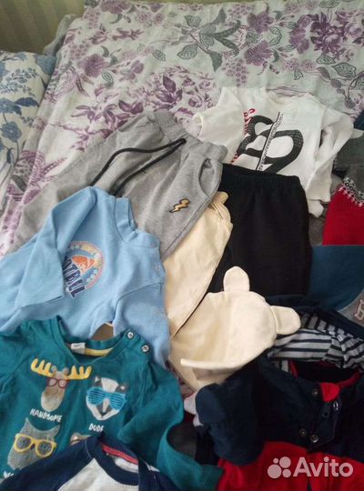 Вещи пакетом на мальчика 6 мес. - 2 года