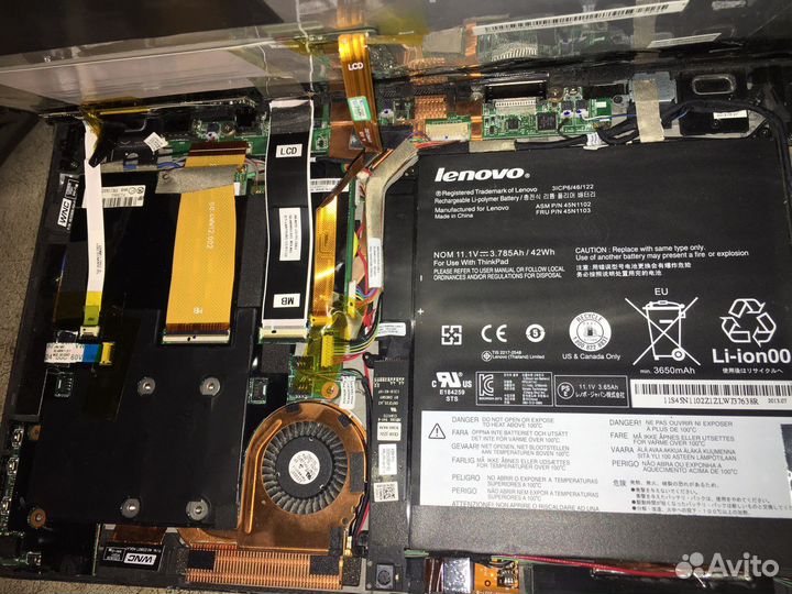 Планшетный ноутбук Lenovo ThinkPad Helix 3698