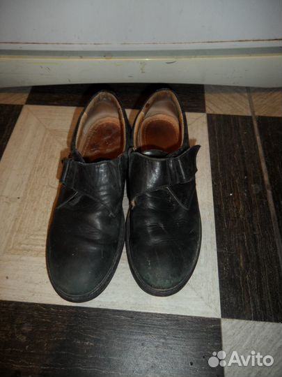 Продаю кожаные ботинки