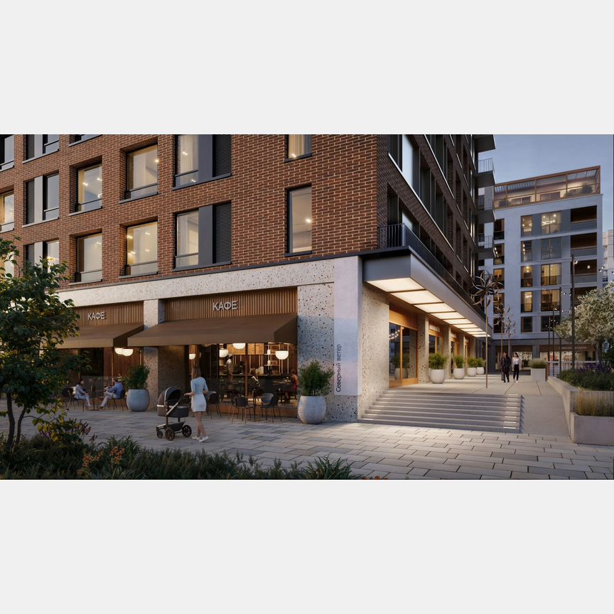 2-к. квартира, 75,8 м², 3/15 эт.