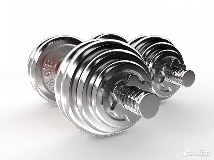 Набор гантелей Unixfit в кейсе 30kg