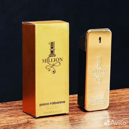 Духи Paco Rabanne 1 Million 100ml новые мужские