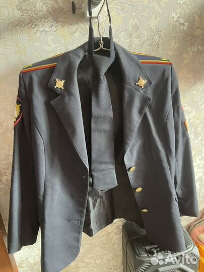 Кадетский киттель для девочки 146