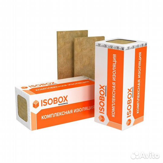 Минеральная вата Isobox экстралайт 33 кг/м3 1200х6