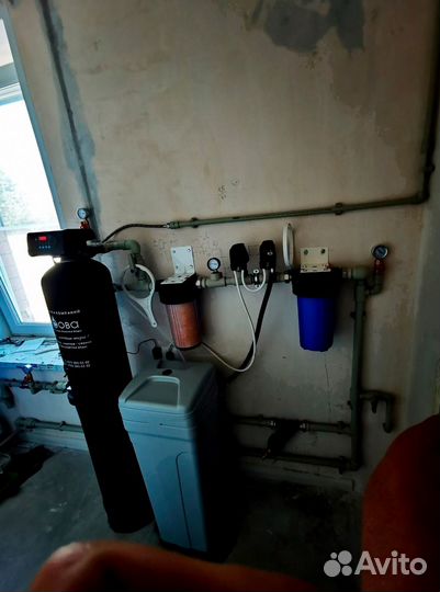 Система обезжелезивания воды Аэрация