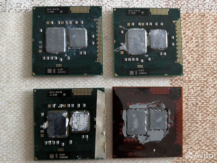 Процессоры для ноутбуков intel