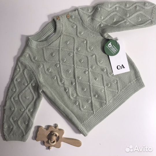 Джемпер для девочки C&A/H&M 74