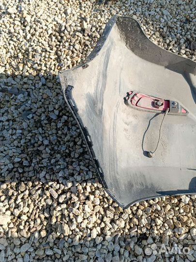 Задний бампер Hyundai Solaris 1 Хэтчбек