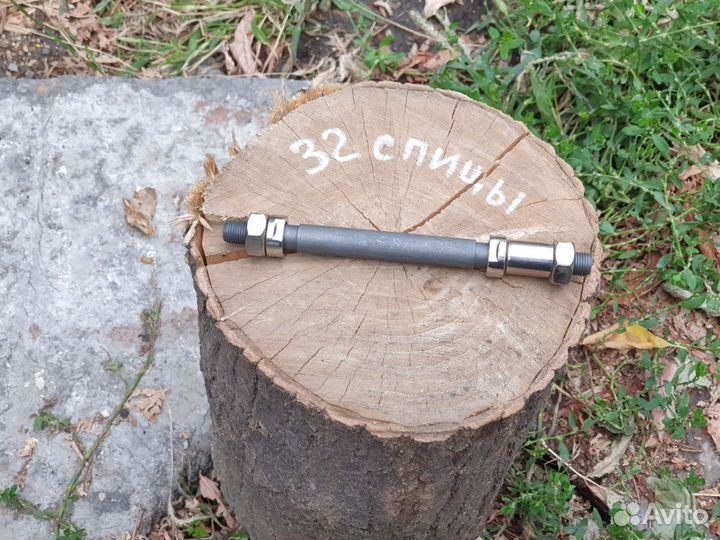 Задняя ось для велосипеда промы 10х145мм