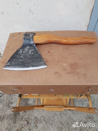 Топор для мясо с клемом СССР новый