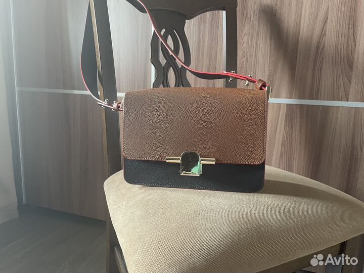 Сумка натуральная кожа massimo dutti