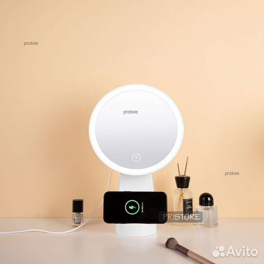 Светодиодное зеркало с беспроводной зарядкой J&J