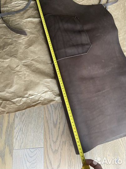 Фартук доя готовки кожаный