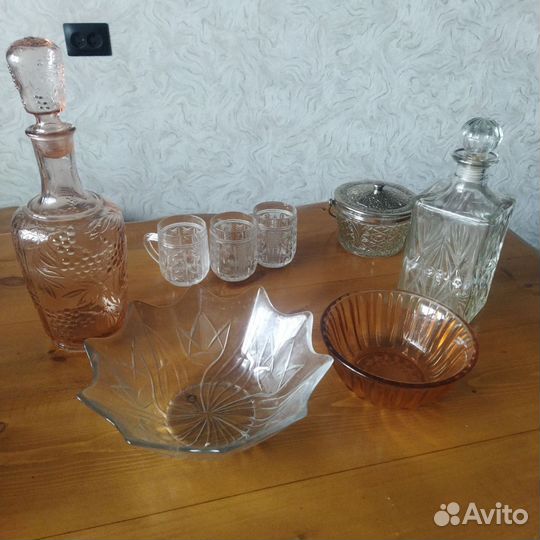 Графин хрустальный СССР