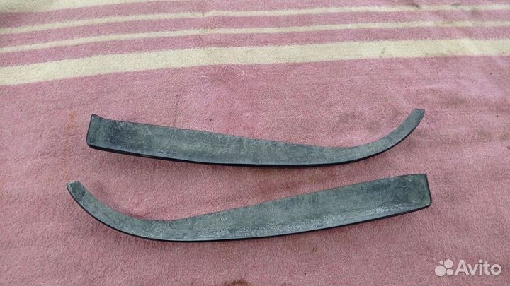 Реснички, накладки на фары t4