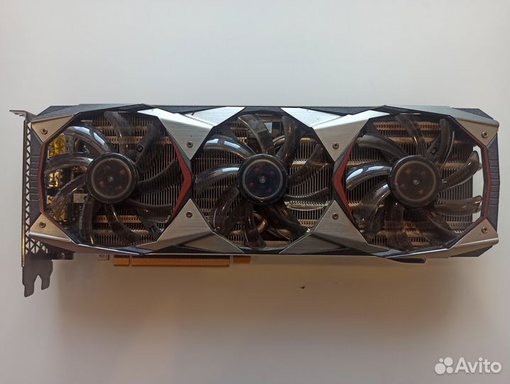 Видеокарта manli gtx1080ti 11Gb Gallardo