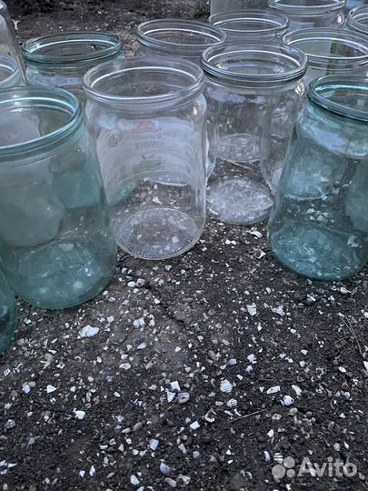 Банки стеклянные 3л, 0,5л, 0,65л, 2л, 1л