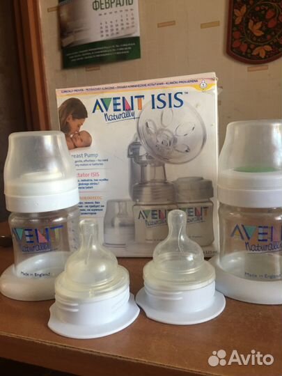 Молокоотсос ручной Avent isis naturally