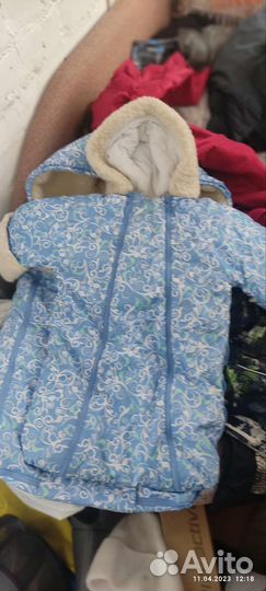 Конверт на выписку зимний