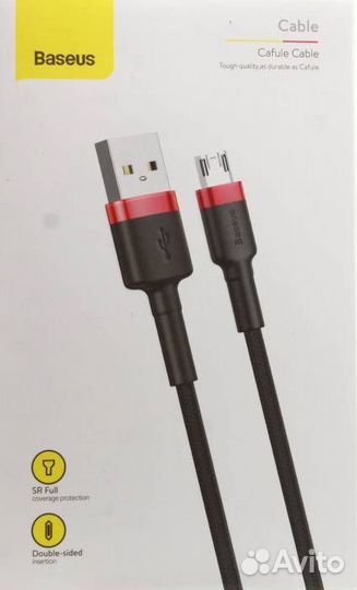 Кабель micro USB Baseus Cafule camklf-H91 /Красный