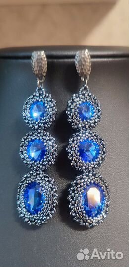 Серьги ручной работы 3 варианта