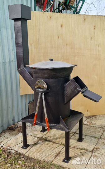Печь под казан, гарантия 50 лет