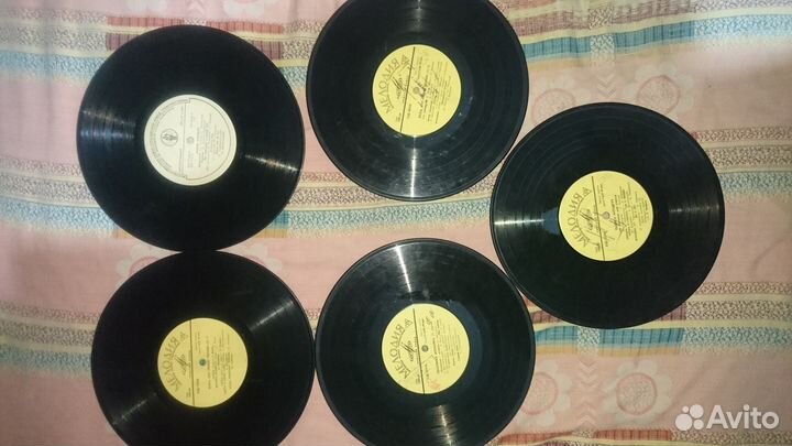 Пластинки б/у