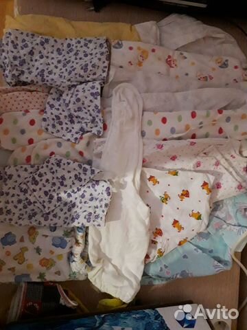 Детские вещи с рождения