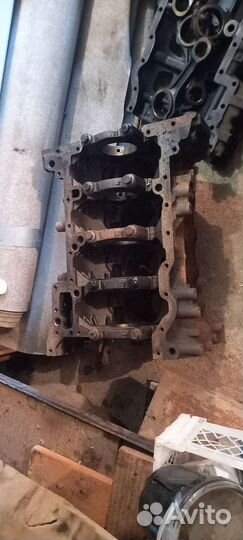 Блок двигателя форд транзит 2.4 140