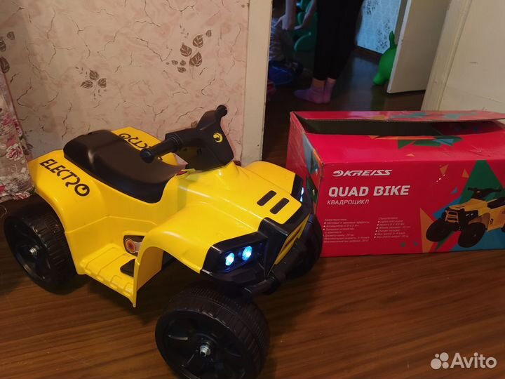 Электромобиль квадроцикл