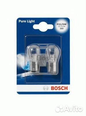 Лампа P21/5W BAY15d Pure Light (компл.blister 2шт