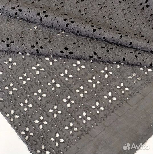 Ткань шитье батист ришелье