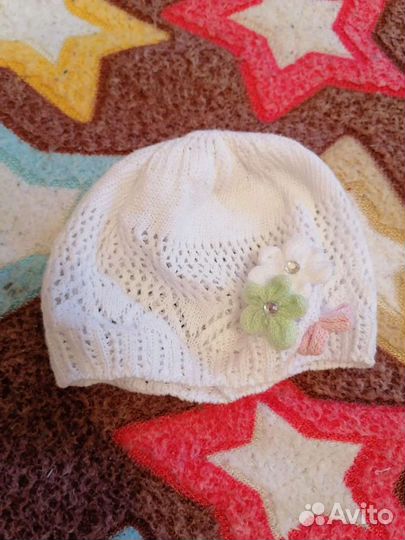 Шапочка для девочки летняя