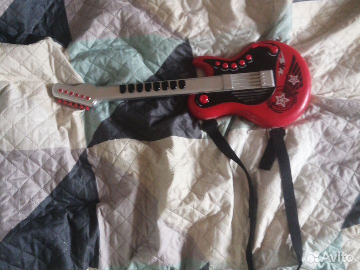 Электро гитара детская