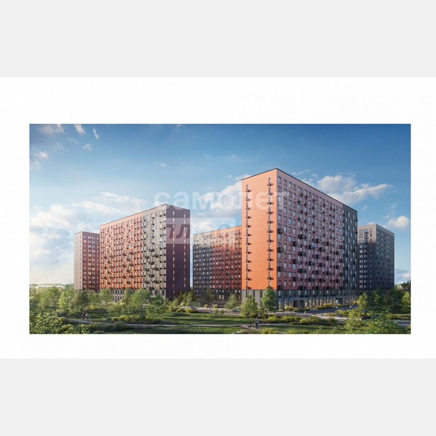 2-к. квартира, 41,5 м², 2/14 эт.