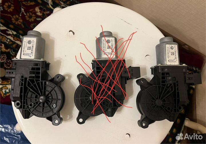 Моторчик стеклоподъемника volkswagen polo