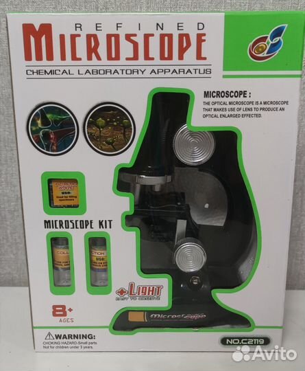 Микроскоп детский новый