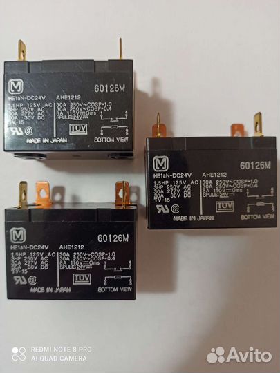 Реле электромагнитное HE 1aN-DC24V