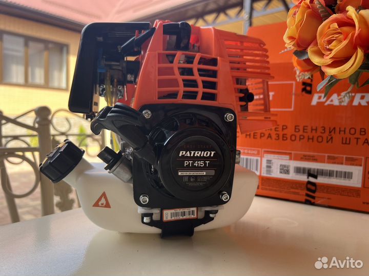 Бензиновый триммер patriot 4 тактный