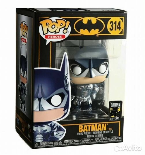 Фигурка Funko POP DC: Batman 80th - Бэтмен (1997)