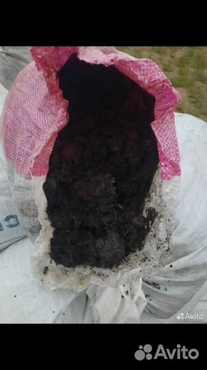 Навоз в мешках