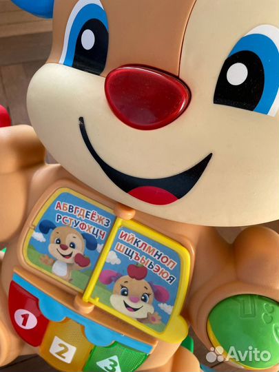 Ходунки каталка fisher price Ученый щенок