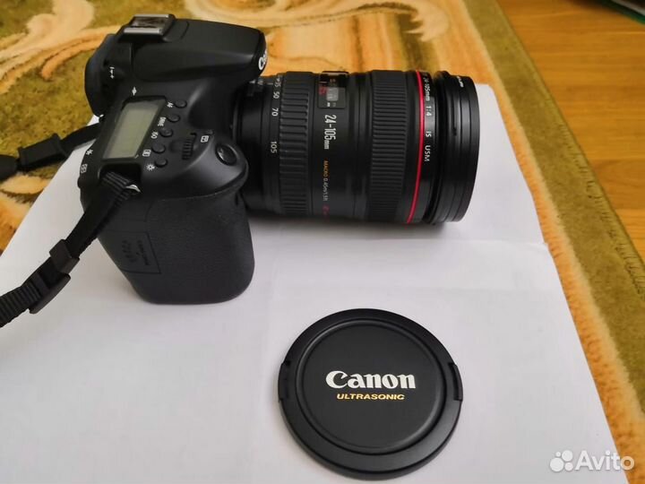 Canon EOS 70d с объективом Canon ef 24 105mm