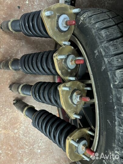 Койловеры toyota crown 180