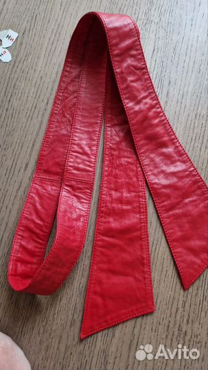 Кожаный пояс женский натуральная кожа